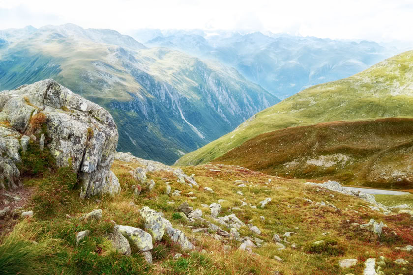 RoadCaptain.one AlpenChallenge auf dem Nufenenpass
