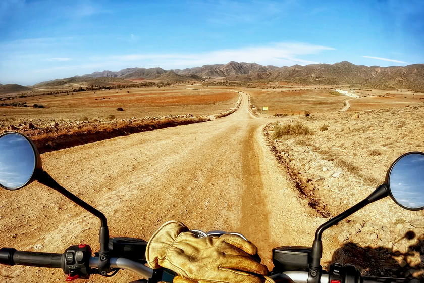 RoadCaptain.one Winterflucht bei Cabo de Gata