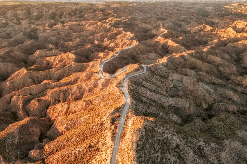 RoadCaptain.One Winterflucht Andalusien bei Gorafe